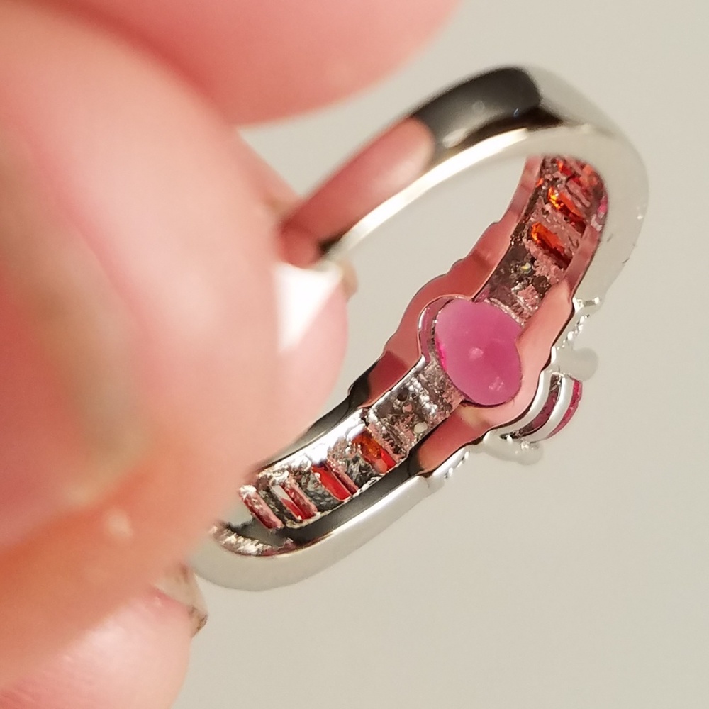 Pink tourmaline gorgeous ring - Picture 6 of 8